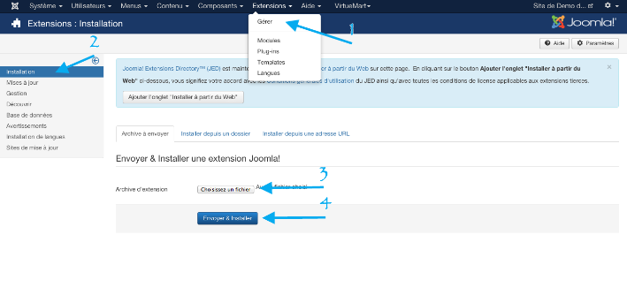 vmfr installation composant